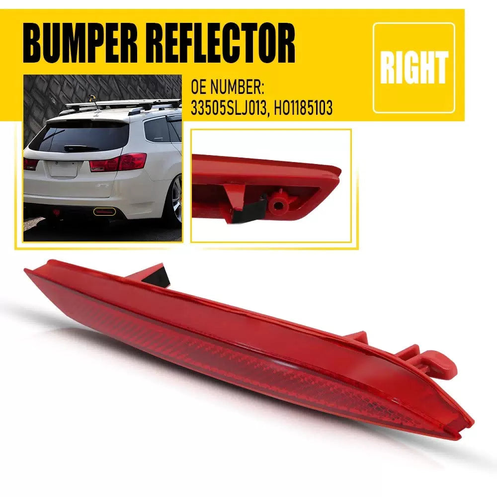 Bumper Reflector For 2012 2013 2014 Honda CR-V Rear Right 33505SLJ013 EOA 6B93BC-57 [11]