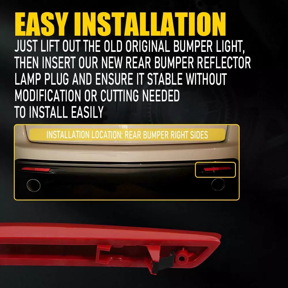 Bumper Reflector For 2012 2013 2014 Honda CR-V Rear Right 33505SLJ013 EOA 6B93BC-57 [7]