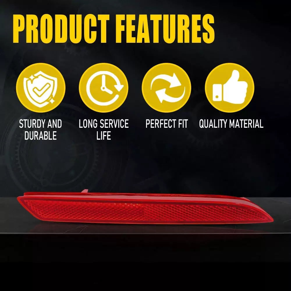 Bumper Reflector For 2012 2013 2014 Honda CR-V Rear Right 33505SLJ013 EOA 6B93BC-57 [8]