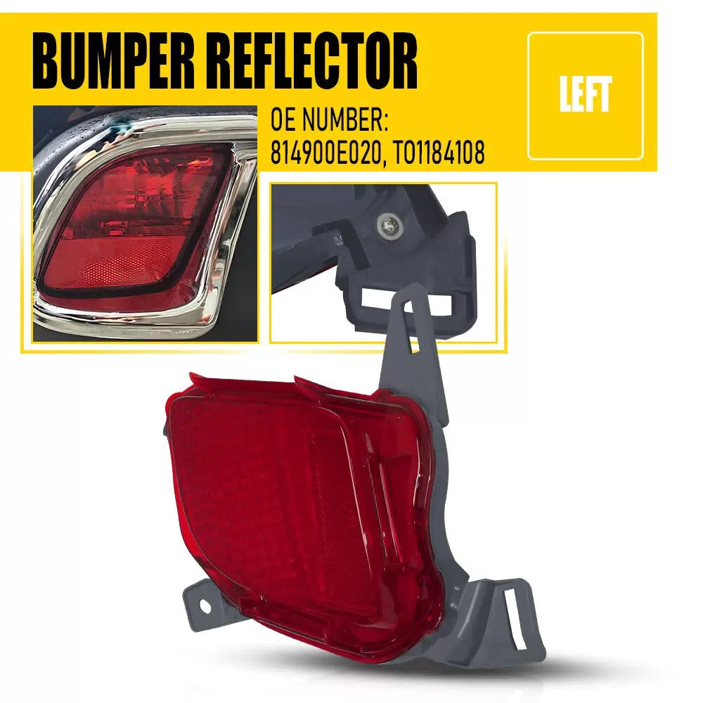 Bumper Reflector For 2014-2019 Toyota Highlander Rear Driver Side 814900E020 EOA 6B93BC-57 [1]