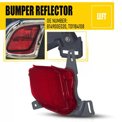 Bumper Reflector For 2014-2019 Toyota Highlander Rear Driver Side 814900E020 EOA 6B93BC-57 [1]
