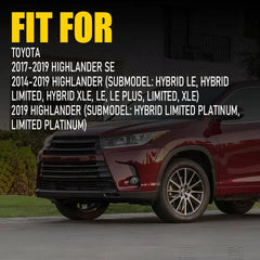 Bumper Reflector For 2014-2019 Toyota Highlander Rear Driver Side 814900E020 EOA 6B93BC-57 [3]