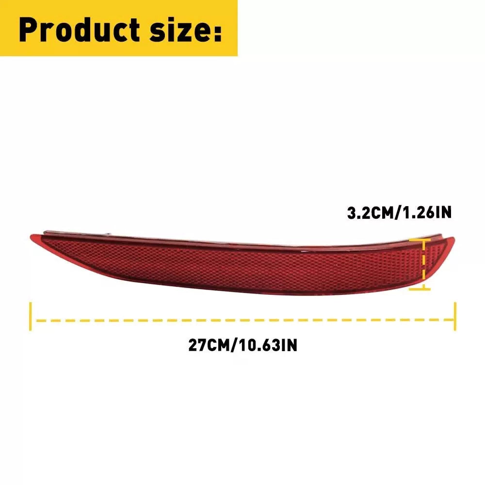Bumper Reflector For 2018 2019 2020 Chevrolet Equinox Rear Passenger Right Side 6B93BC-57 [2]