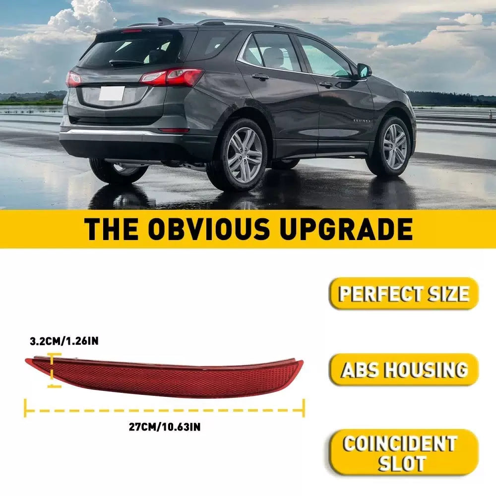 Bumper Reflector For 2018 2019 2020 Chevrolet Equinox Rear Passenger Right Side 6B93BC-57 [5]
