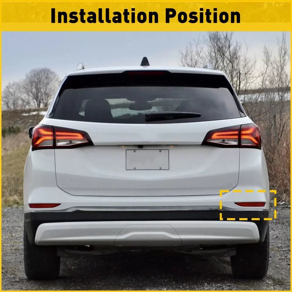 Bumper Reflector For 2018 2019 2020 Chevrolet Equinox Rear Passenger Right Side 6B93BC-57 [9]