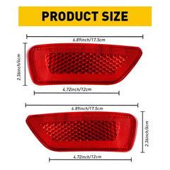 Bumper Reflector Light For Jeep Grand Cherokee Compass 2011-2018 Left/Right EOA 6B93BC-57 [2]
