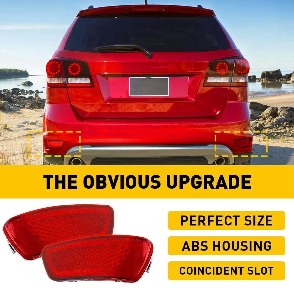 Bumper Reflector Light For Jeep Grand Cherokee Compass 2011-2018 Left/Right EOA 6B93BC-57 [3]