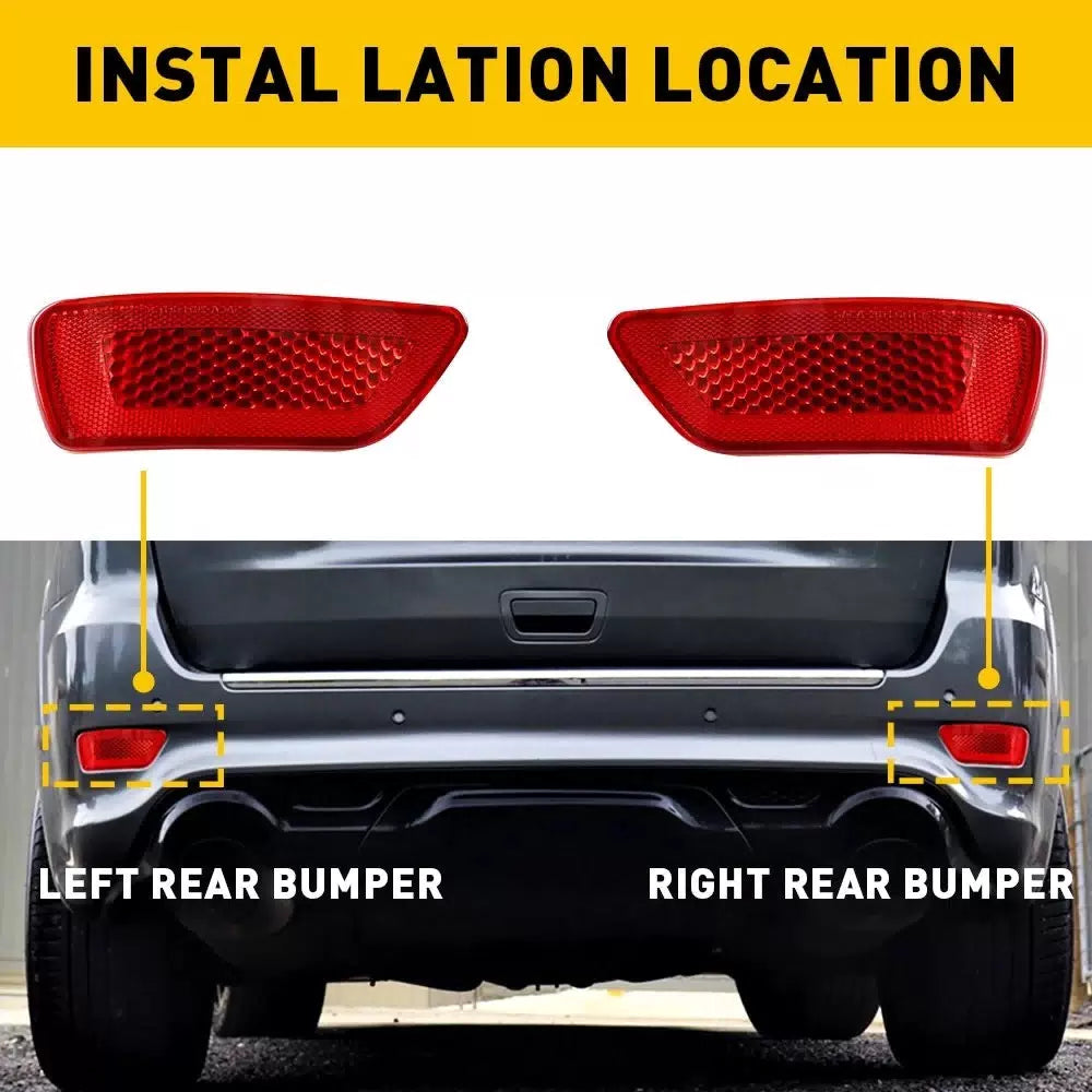 Bumper Reflector Light For Jeep Grand Cherokee Compass 2011-2018 Left/Right EOA 6B93BC-57 [5]
