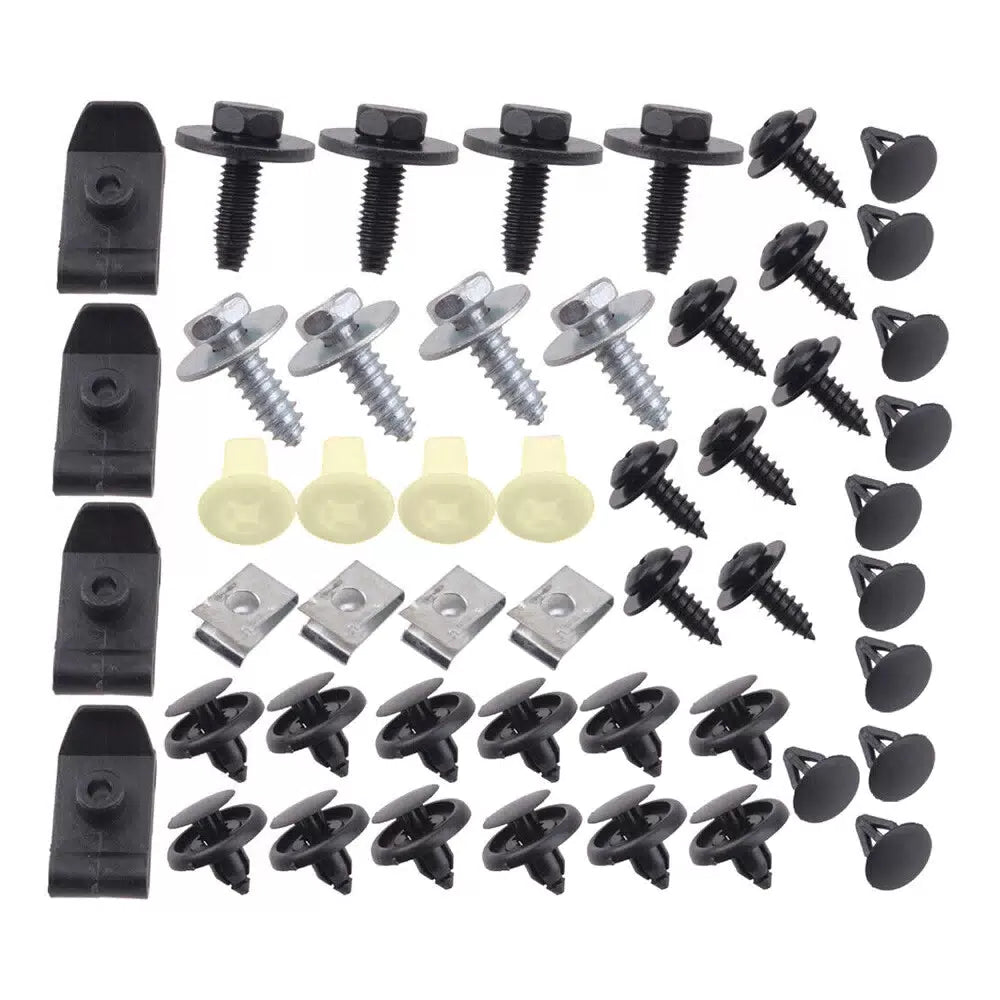 Bumper Splash Shield Hood Engine Push Screw Clip Rivet Trim 50x For Toyota Lexus 6B93BC-57 [6]