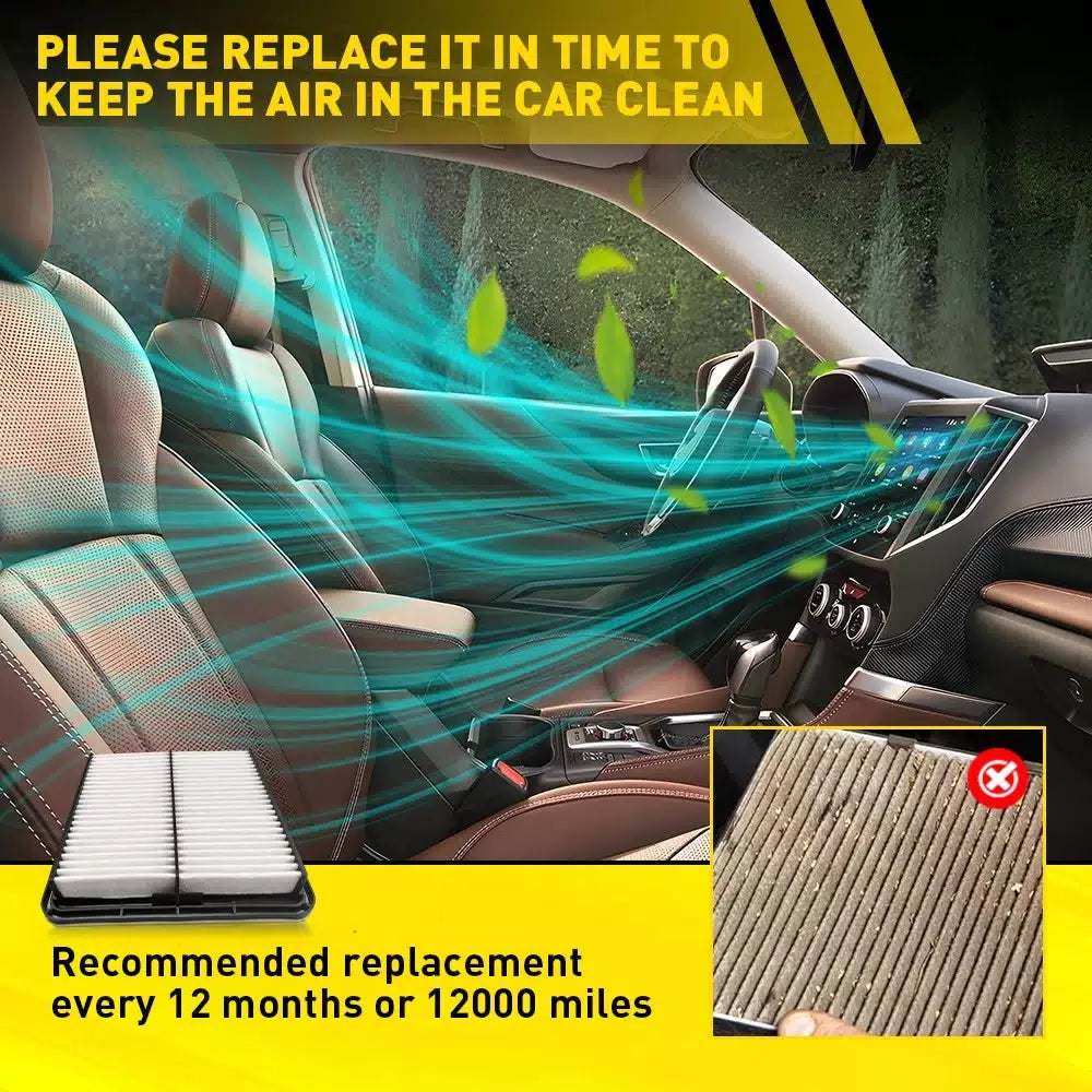 Cabin Air Filter FOR Subaru OEM 2019-2024 Forester 72880FL000 2022-2024 WRX EOA 6B93BC-57 [10]