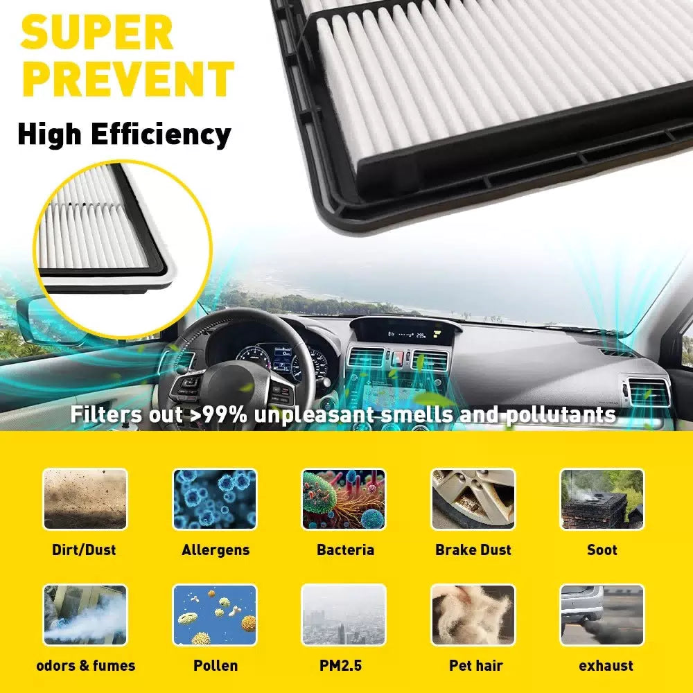 Cabin Air Filter FOR Subaru OEM 2019-2024 Forester 72880FL000 2022-2024 WRX EOA 6B93BC-57 [5]