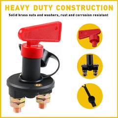 Car Racing Master Battery Disconnect Quick Cut/Shut Off Safety Kill Switch USEOA 6B93BC-57 [2]