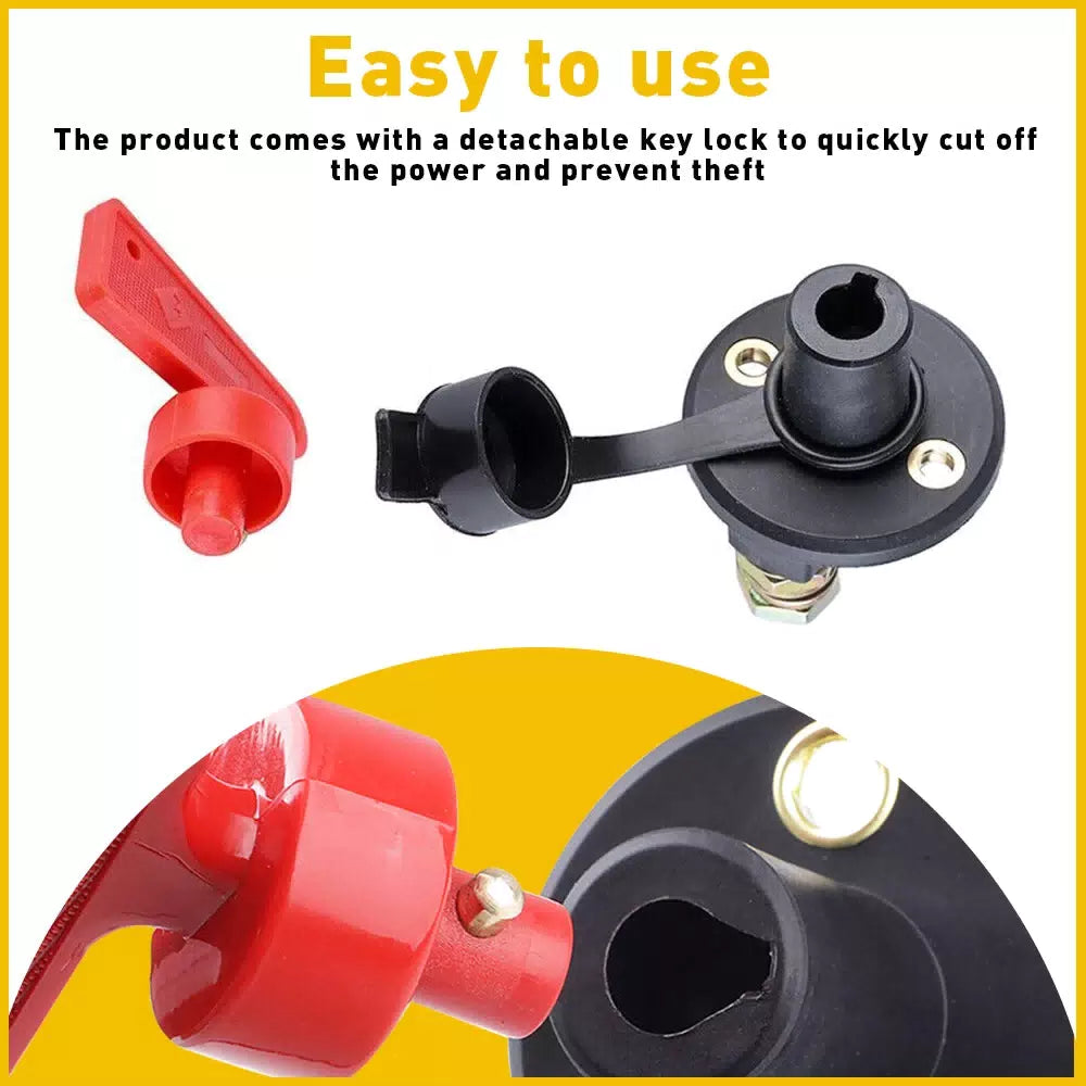 Car Racing Master Battery Disconnect Quick Cut/Shut Off Safety Kill Switch USEOA 6B93BC-57 [7]