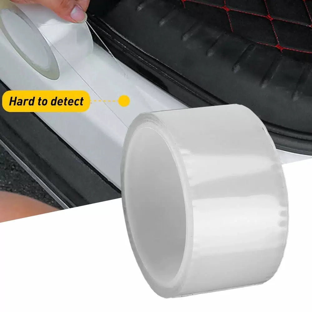 Car Sticker Transparent DIY Door Sill Protector Edge Guard Strip Film Decal A 6B93BC-57 [11]
