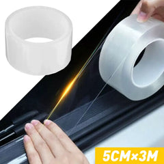 Car Sticker Transparent DIY Door Sill Protector Edge Guard Strip Film Decal A 6B93BC-57 [1]
