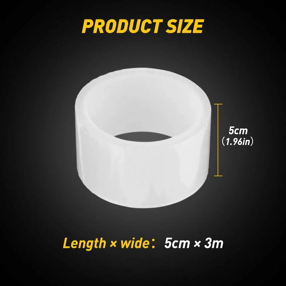 Car Sticker Transparent DIY Door Sill Protector Edge Guard Strip Film Decal A 6B93BC-57 [2]
