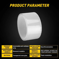 Car Sticker Transparent DIY Door Sill Protector Edge Guard Strip Film Decal A 6B93BC-57 [3]