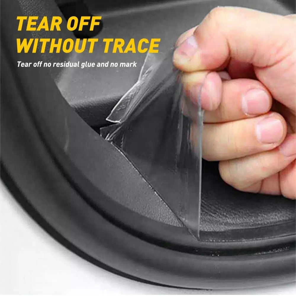Car Sticker Transparent DIY Door Sill Protector Edge Guard Strip Film Decal A 6B93BC-57 [4]