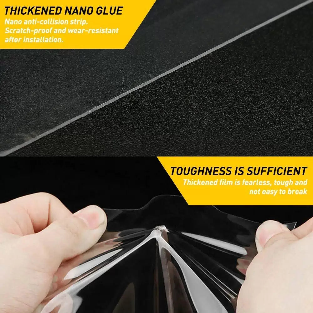 Car Sticker Transparent DIY Door Sill Protector Edge Guard Strip Film Decal A 6B93BC-57 [5]
