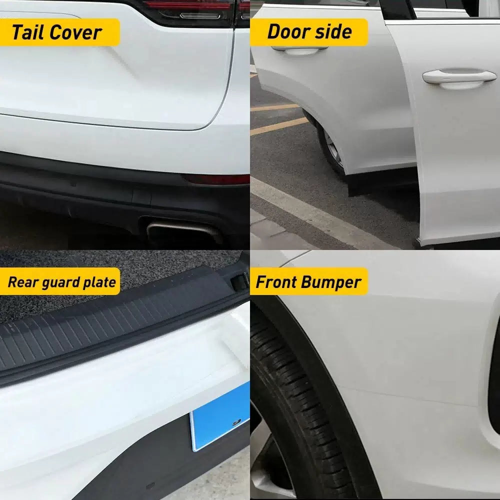 Car Sticker Transparent DIY Door Sill Protector Edge Guard Strip Film Decal A 6B93BC-57 [7]