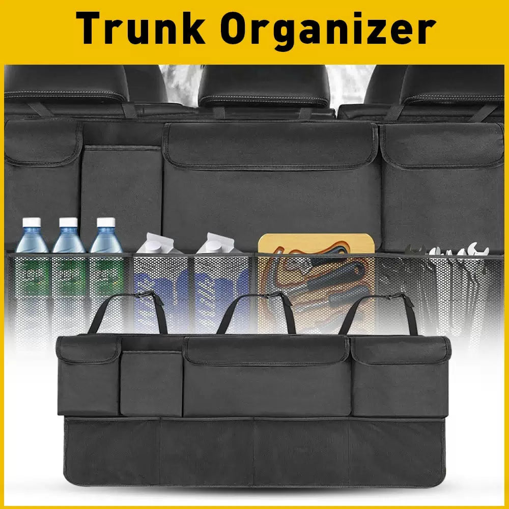 Car Trunk Organizer Oxford Interior Accessories Back Seat Storage Bag 8 Pocket A 6B93BC-57 [1]