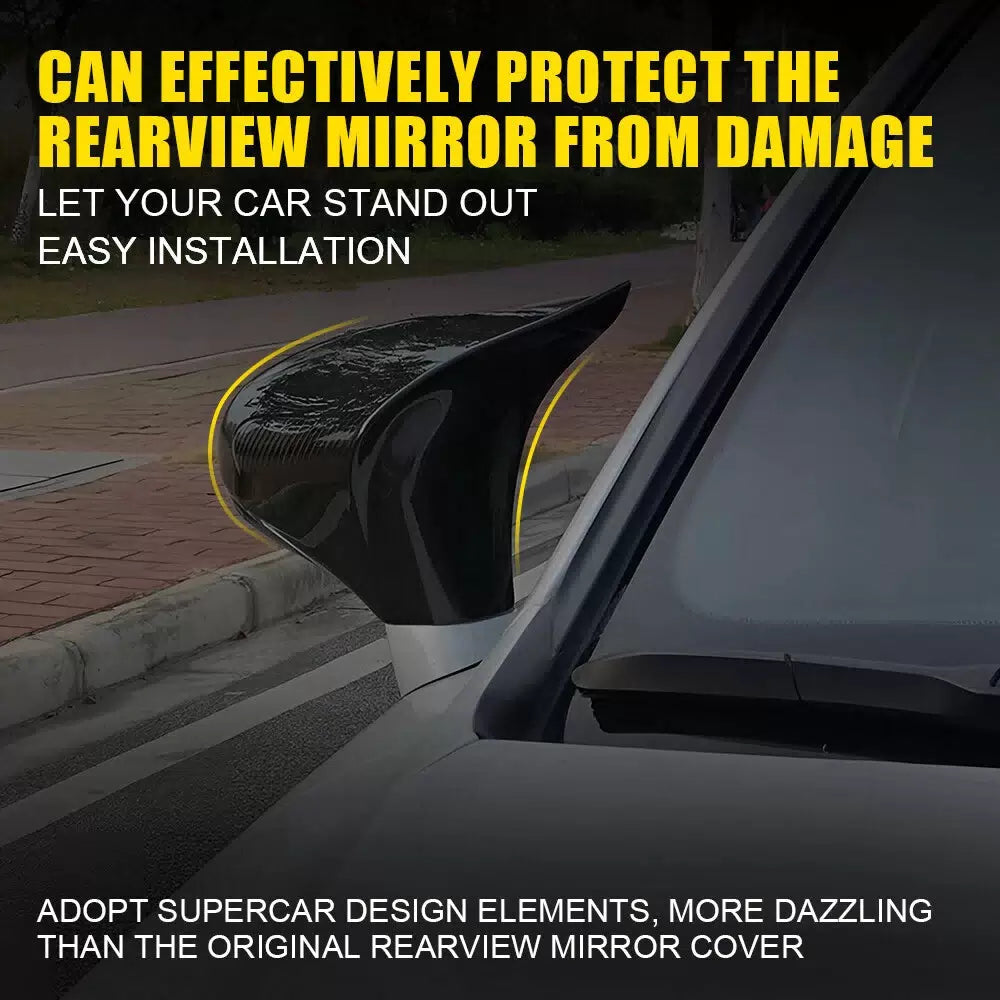 Carbon Fiber Black Mirror Cover Cap For Lexus IS200 IS250 IS300 IS350 2014-20 EA 6B93BC-57 [8]