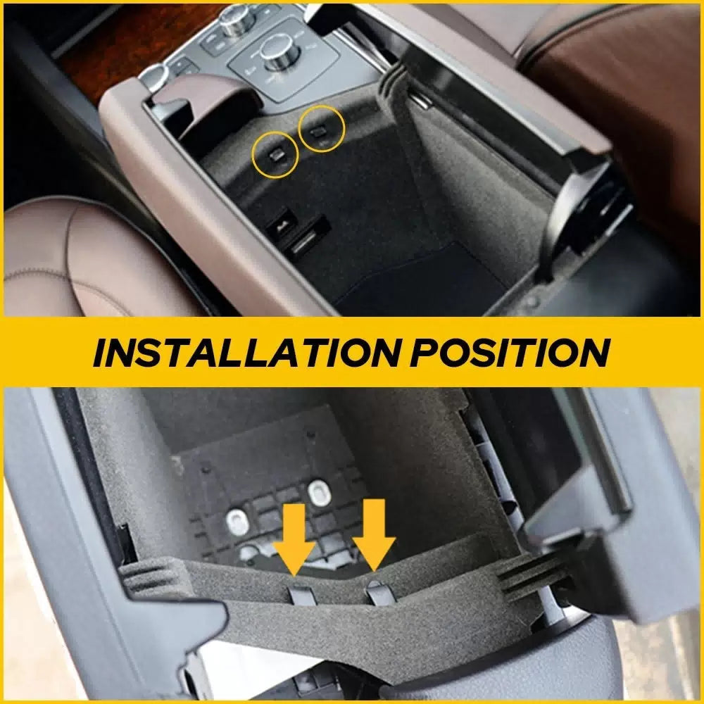 Center Console Armrest Left+Right Latch Clip For Mercedes-Benz W166 W292 X166 GL 6B93BC-57 [6]