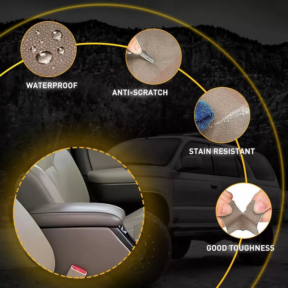 Center Console Armrest Lid leather Cover Oak for Tan 1996-02 Toyota 4Runner EOA 6B93BC-57 [10]