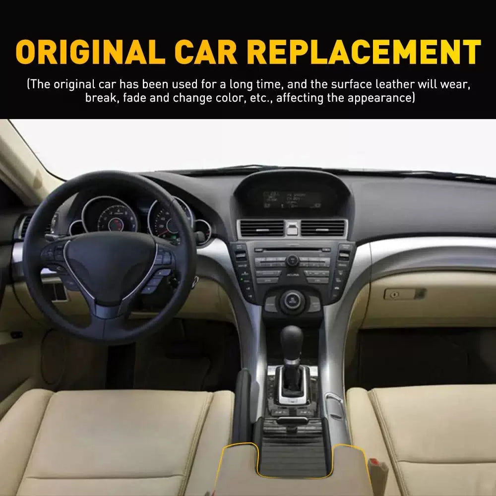 Center Console Lid Armrest Vinyl Cover Trim Taupe FOR 2009-2014 Acura TL A 6B93BC-57 [7]