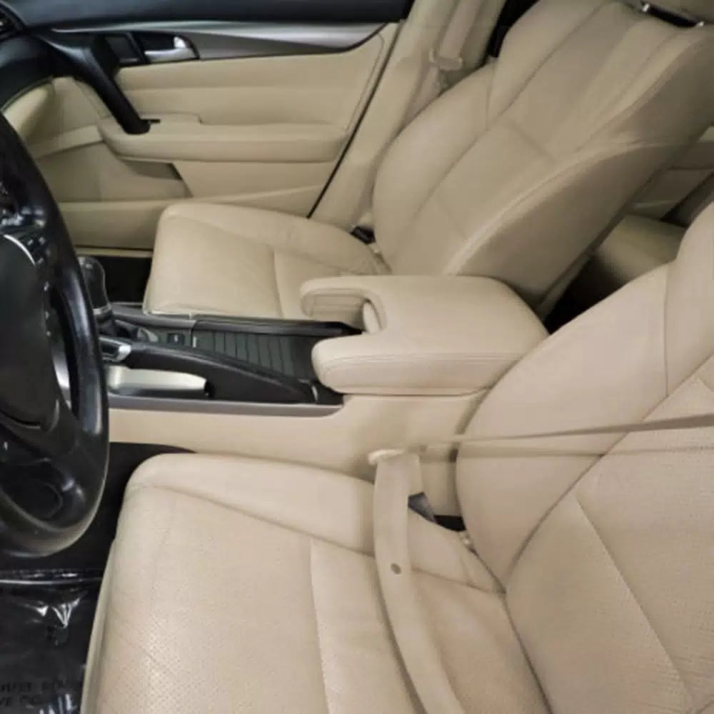 Center Console Lid Armrest Vinyl Cover Trim Taupe FOR 2009-2014 Acura TL A 6B93BC-57 [9]