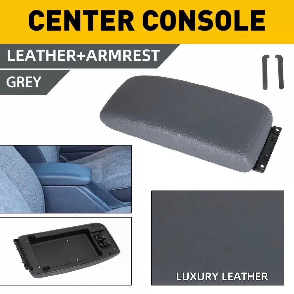 Center Console Lid & Latch Fit For 1995-2000 Toyota Tacoma 96-98 4Runner US EOA 6B93BC-57 [1]