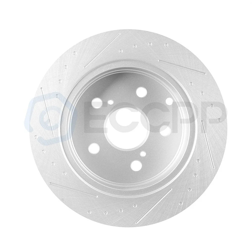 Ceramic Brake Pads And Rotors Front Rear For Toyota RAV4 Limited 2.5L 2011-2015 6B93BC-57 [9]