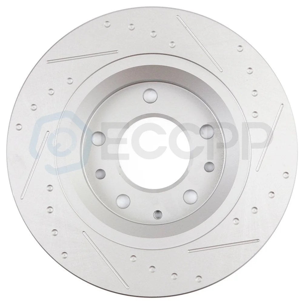 Ceramic Brake Pads And Rotors Front & Rear For Mazda 6 Mercury Milan Ford Fusion KOEEP [7]