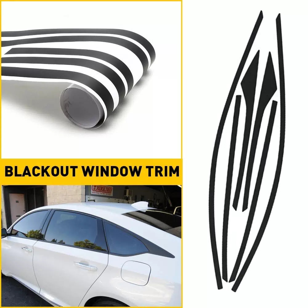 Chrome Delete Blackout Overlay for 2018-22 Honda Accord Lower Side Door Trim EOA 6B93BC-57 [1]