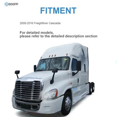 Chrome Door Mirror Power Heated For 2008-2016 Freightliner Cascadia LH+RH Side 6B93BC-57 [2]