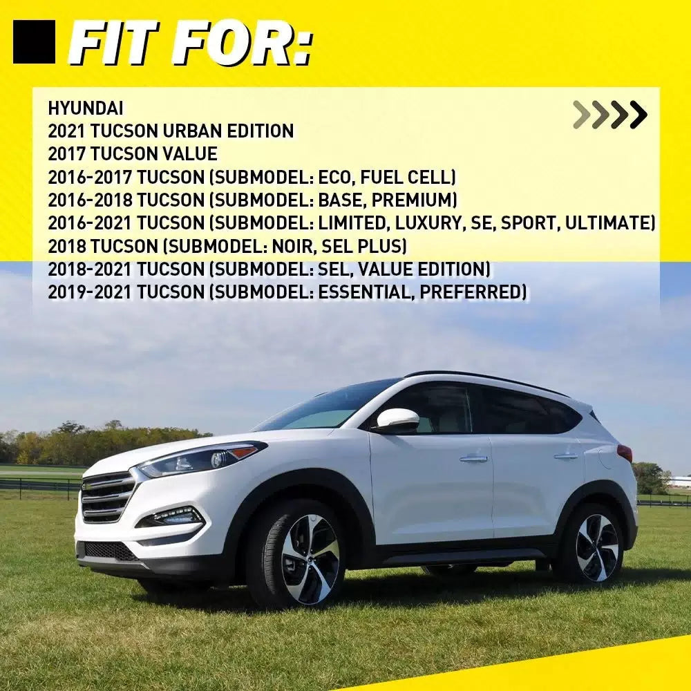 Chrome Exterior Door Handle Front Passenger Right for 2016-2021 Hyundai Tucson A 6B93BC-57 [9]