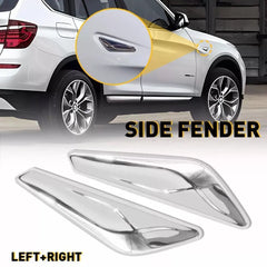 Chrome Fender Front Finisher Trim Right & Left Side for 13-18 BMW X3 X4 F25 F26 6B93BC-57 [1]