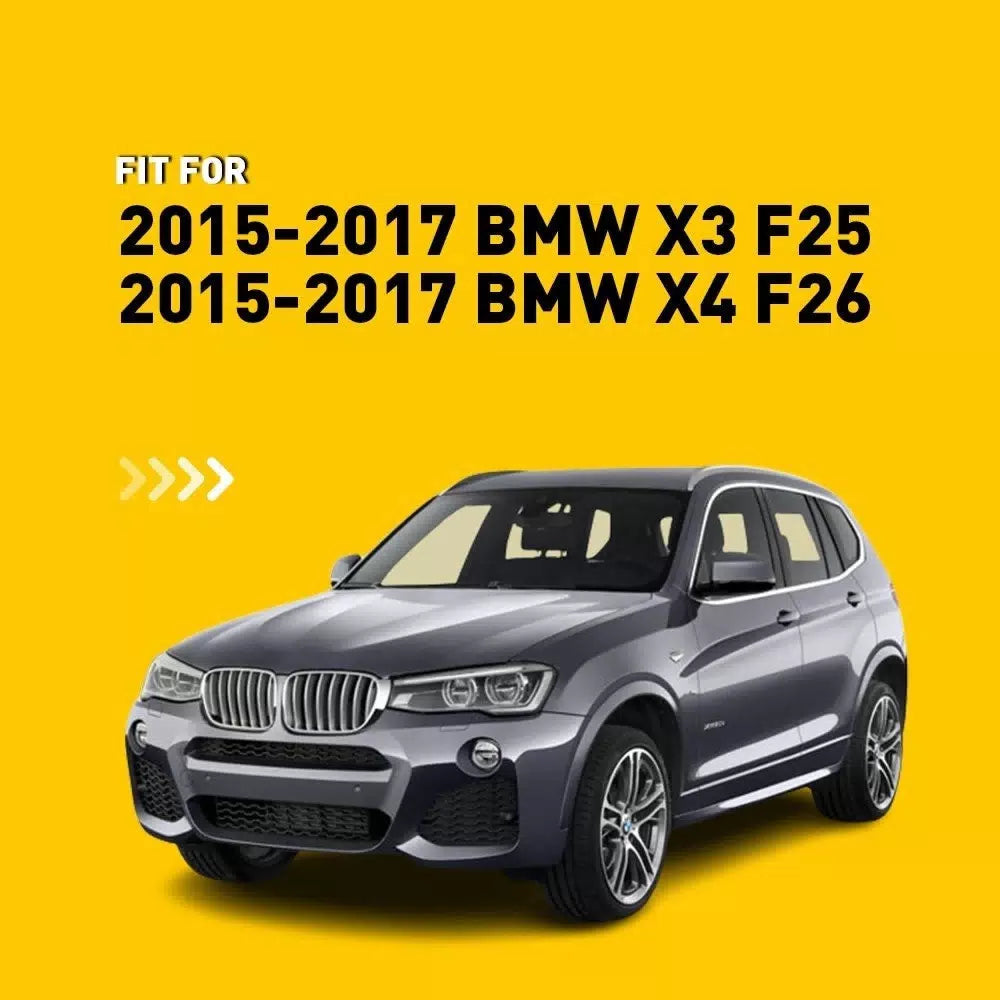 Chrome Fender Front Finisher Trim Right & Left Side for 13-18 BMW X3 X4 F25 F26 6B93BC-57 [4]