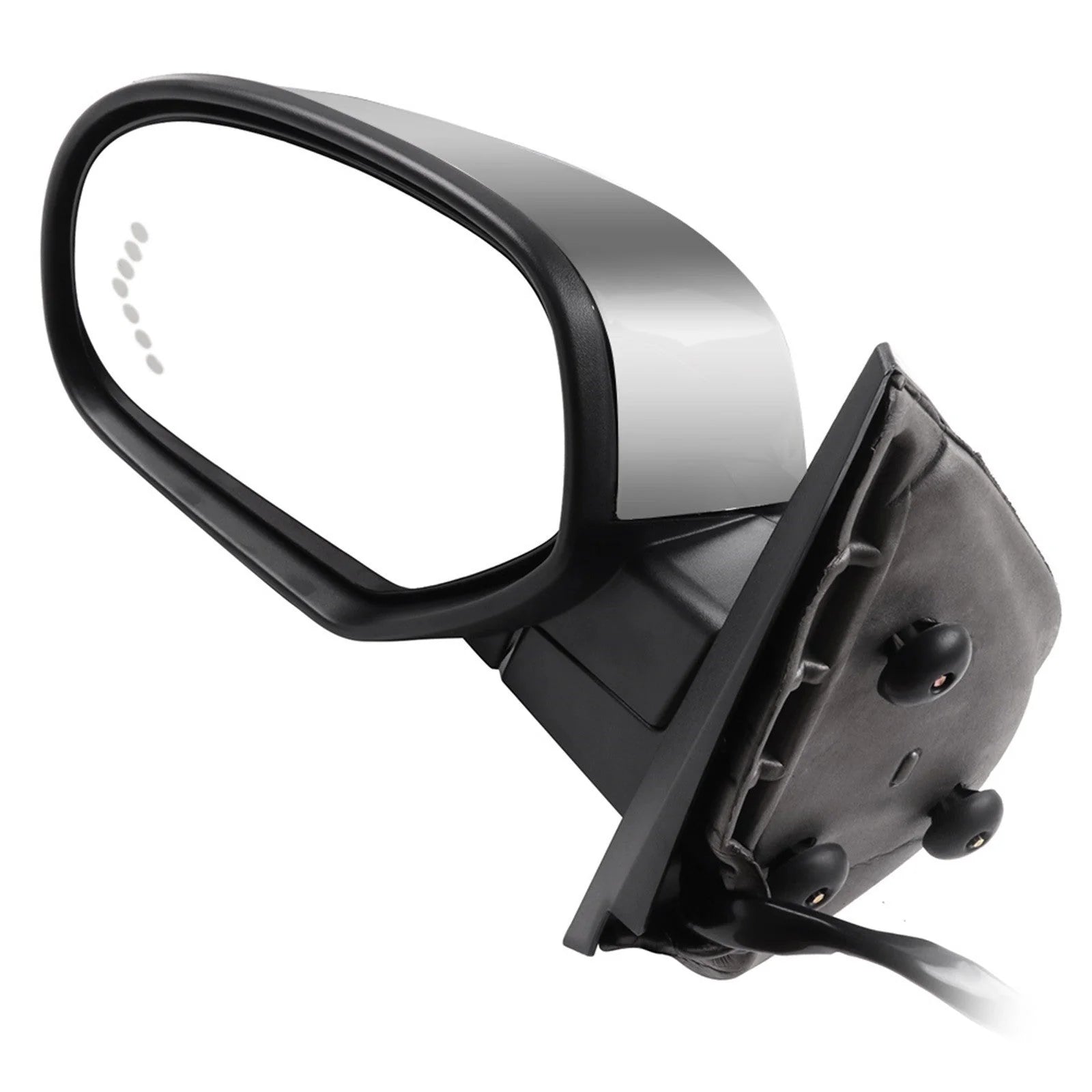 Chrome Mirrors Power Heated w/Memory Signal Light For GM Pickup SUV Pair KOEEP [4]