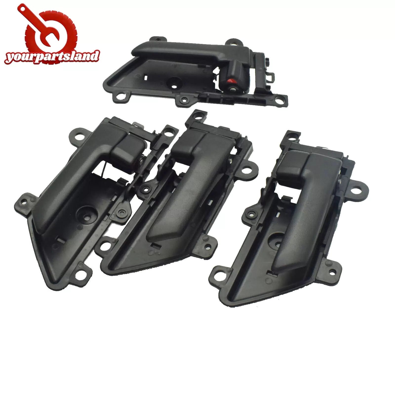 Chrome Outside Black Inside LH RH 8PC Door Handle for Hyundai Veracruz 2007-2012 6B93BC-57 [3]