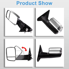 Chrome Power Heated Signal Tow Mirrors For 02-08 Dodge Ram 1500 03-09 2500 3500 6B93BC-57 [3]