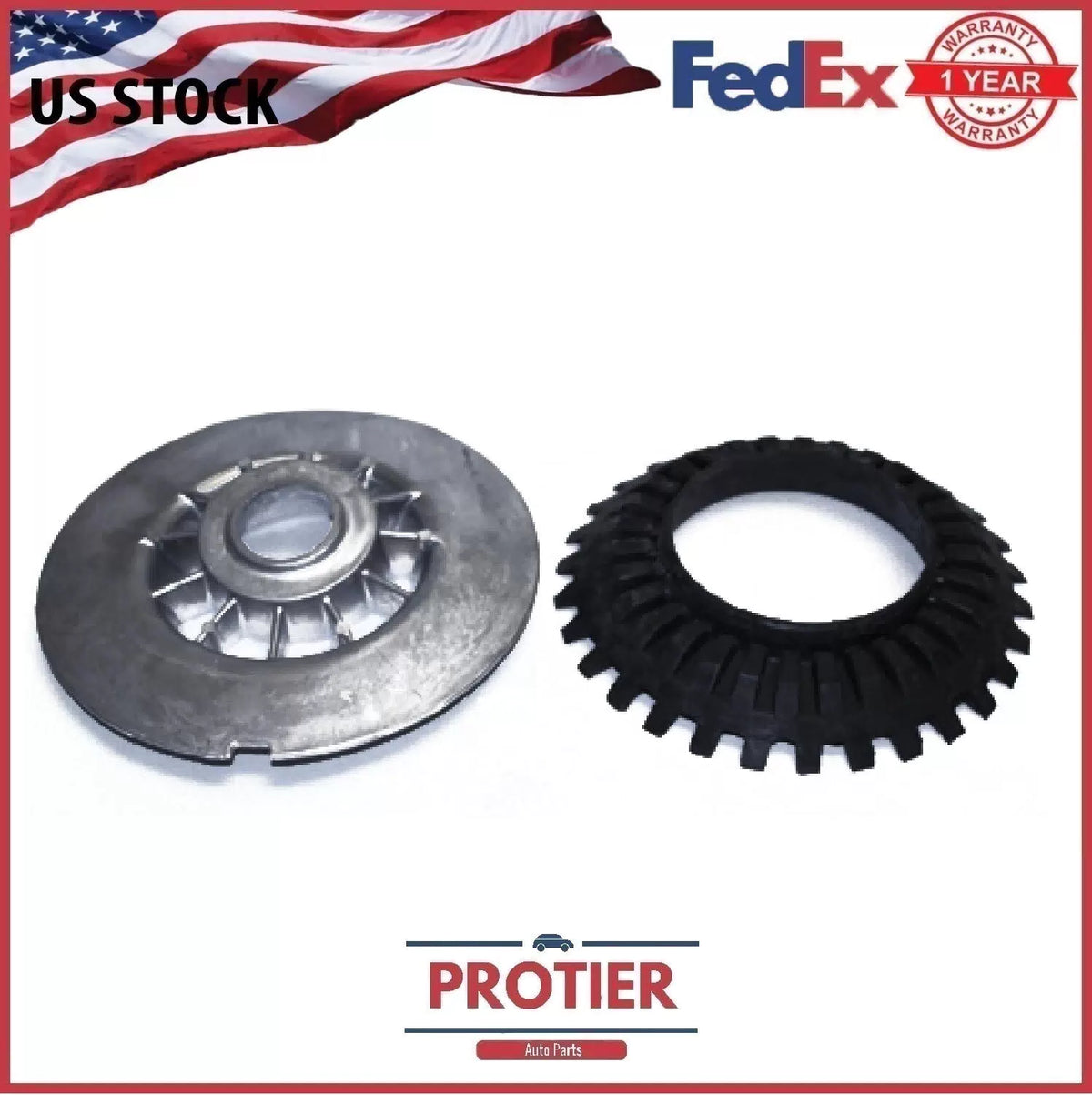 Chrysler Town & Country Voyager Dodge Caravan Front Upper Coil Spring Insulator 6B93BC-57 [1]