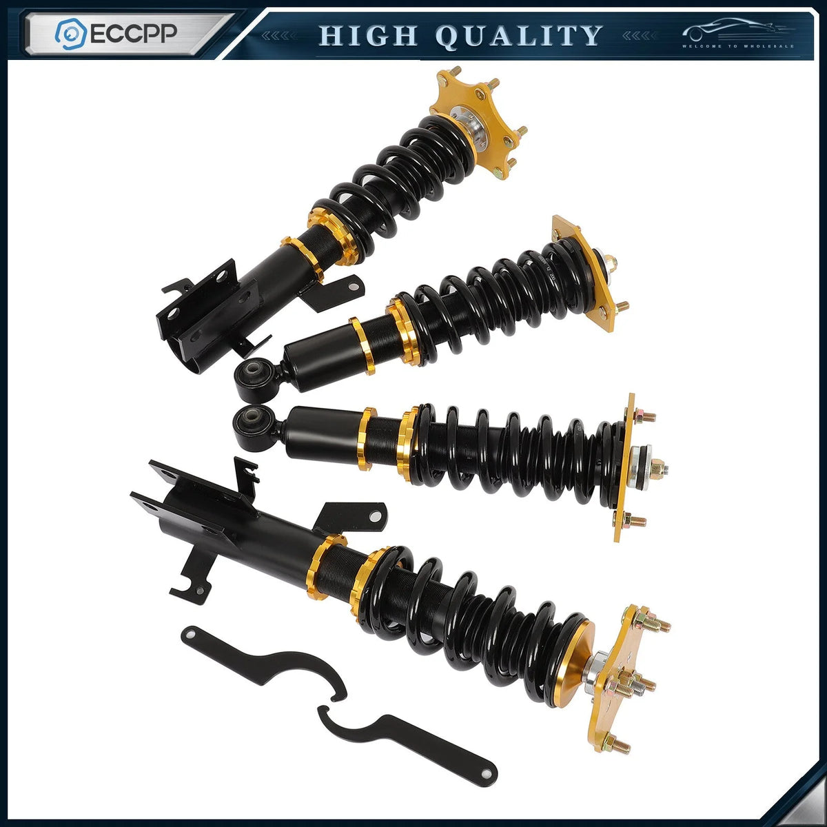 Coilovers Suspension Set For HONDA CRV CRV 2007-2011 Adj. Height Struts Shocks 6B93BC-57 [1]