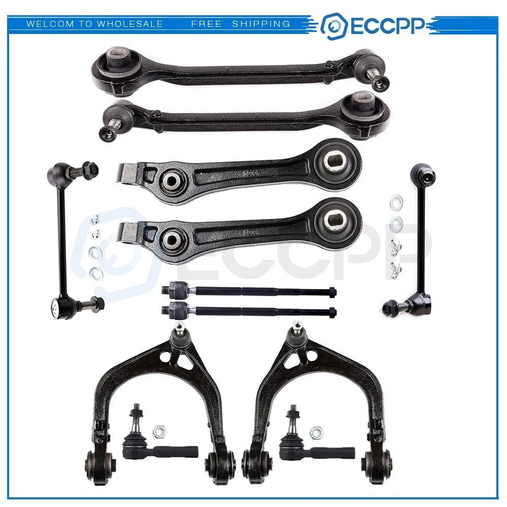 Complete 12 Upper Lower Control Arms For 05-09 Dodge Charger & Magnum 2WD 6B93BC-57 [1]