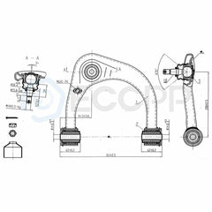 Complete Front 10pc Suspension Kit for 2003-2009 Lexus - Excludes Kinetic 6B93BC-57 [2]