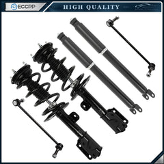 Complete Struts Rear Shocks Sway Bar Front For 2013-2018 Ford Explorer FWD KOEEP [1]