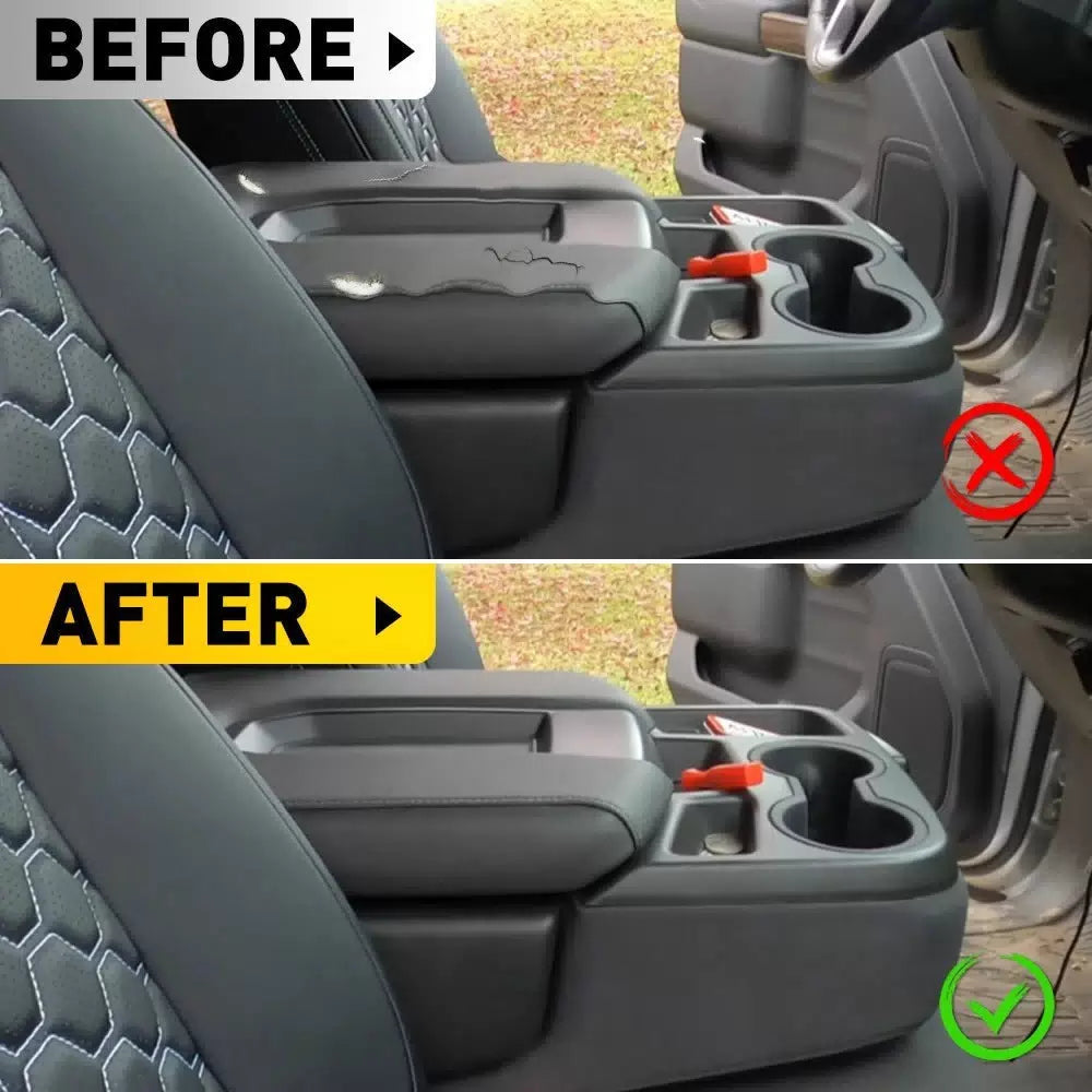 Console Lid Armrest Cover Pad For 2019-24 GMC Sierra Chevy Silverado Jump Seat A 6B93BC-57 [5]