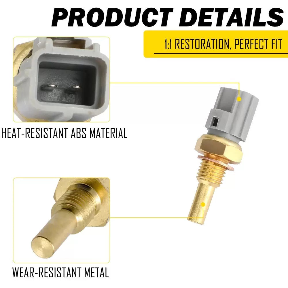 Coolant Sensor Temperature Water Temp Sender For LEXUS GS300 RX300 GS400 RX330 6B93BC-57 [5]