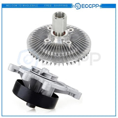 Cooling Water Pump & Electric Fan Clutch for 02-08 Dodge Ram 1500 V8 4.7L AW7163 6B93BC-57 [1]