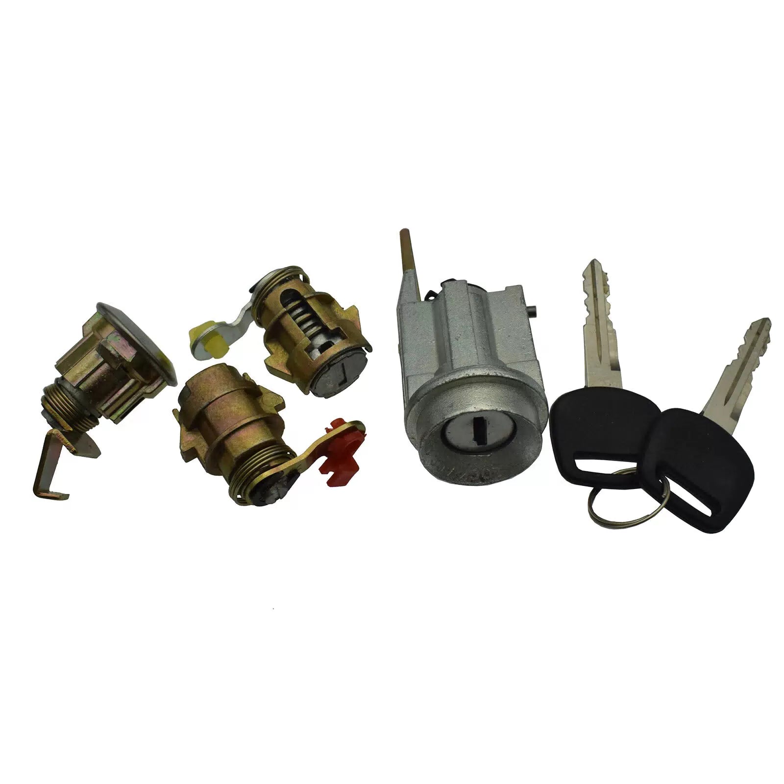 D2191608 Ignition Door Locks & Gas Lock 2 Keys For Toyota Pickup Truck 1992-1995 6B93BC-57 [3]